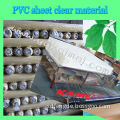 PVC machines covering and sewing plastic material